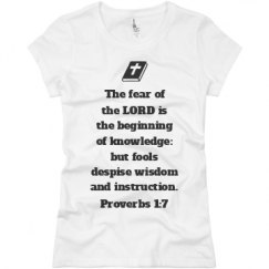 Ladies Slim Fit Basic Promo Jersey Tee