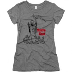 Ladies Slim Fit Super Soft Triblend Tee
