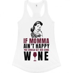 Ladies Slim Fit Racerback Tank Top