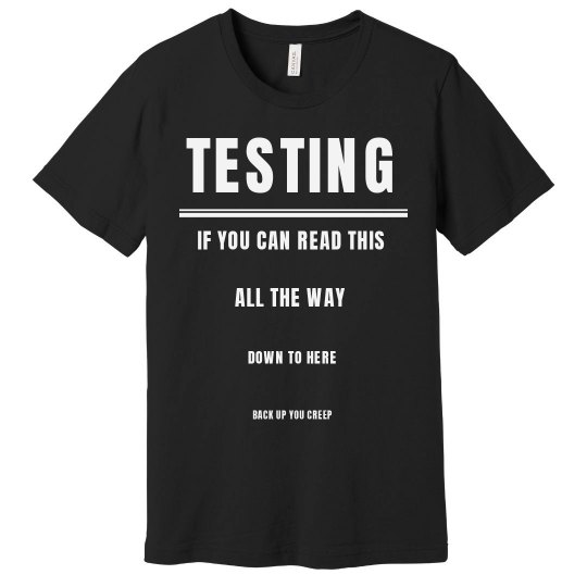 Back Up, Creep Back Up, Creep