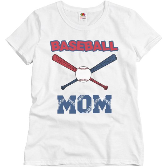 Baseball Mom T-Shirt Baseball Mom T-Shirt