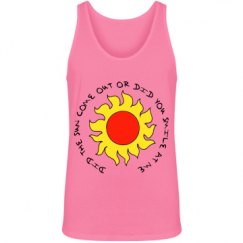 Unisex Jersey Neon Tank Top