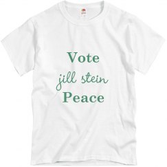 Jill Stein Vote Peace 