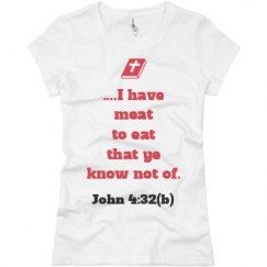 Ladies Slim Fit Basic Promo Jersey Tee