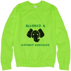 Unisex Neon Crewneck Sweatshirt