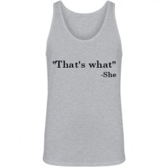 Unisex Jersey Tank Top