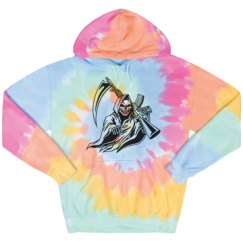 Unisex Tie-Dye Fleece Hoodie