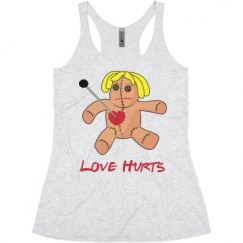 Ladies Slim Fit Super Soft Racerback Triblend Tank