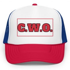 CWO cap blk/red