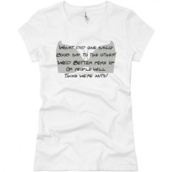 Ladies Slim Fit Basic Promo Jersey Tee