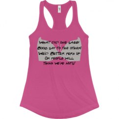 Ladies Slim Fit Racerback Tank Top