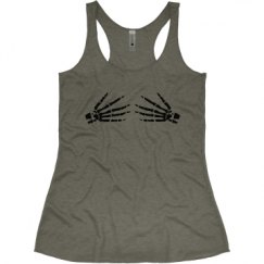 Ladies Slim Fit Super Soft Racerback Triblend Tank