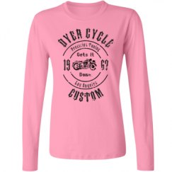 Ladies Relaxed Fit Basic Long Sleeve Tee