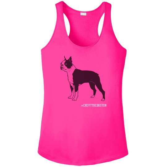 Boston terrier athletic tank Boston terrier athletic tank