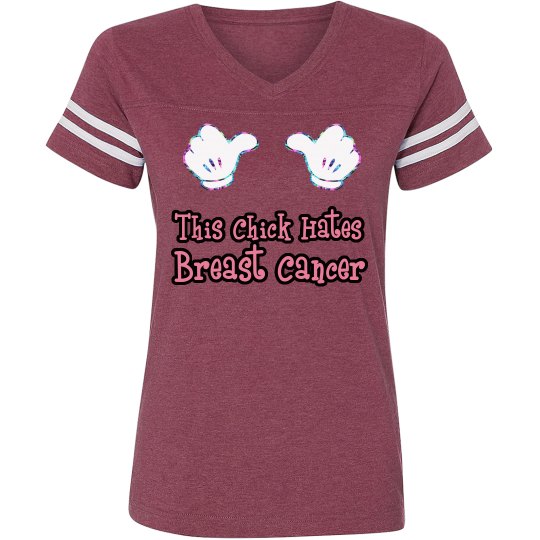 Breast Cancer Vintage Sports Cut Breast Cancer Vintage Sports Cut