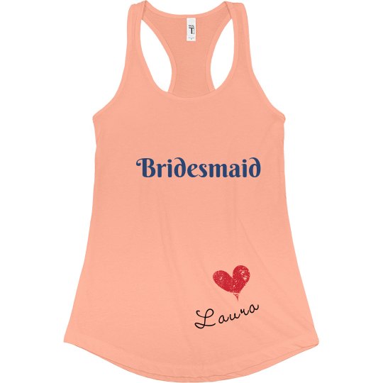 Bridesmaid Tank Top Bridesmaid Tank Top