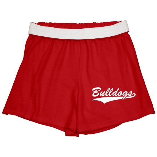 Bulldogs Youth Cheer Shorts Bulldogs Youth Cheer Shorts