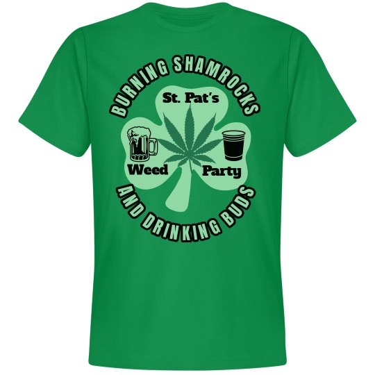 Burning Shamrocks Tee