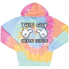 Unisex Tie-Dye Fleece Hoodie