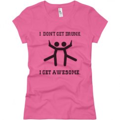 Ladies Slim Fit Basic Promo Jersey Tee