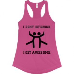 Ladies Slim Fit Racerback Tank Top