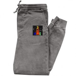Pigment-Dyed Fleece Pants