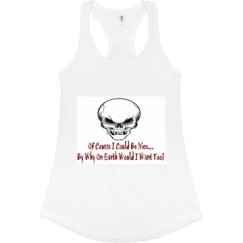 Ladies Slim Fit Racerback Tank Top