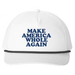 Snapback Five-Panel Rope Hat