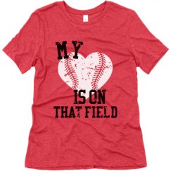 Ladies Relaxed Fit Super Soft Triblend Tee