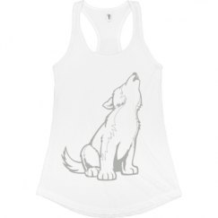 Ladies Slim Fit Racerback Tank Top