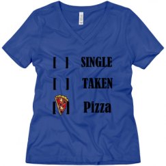 Ladies Relaxed Fit V-Neck Tee