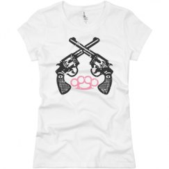 Ladies Slim Fit Basic Promo Jersey Tee