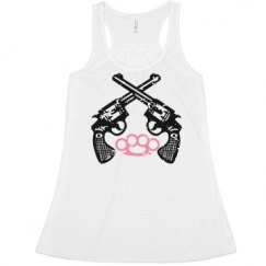 Ladies Flowy Racerback Tank