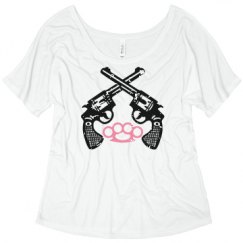 Ladies Flowy Slouchy Tee