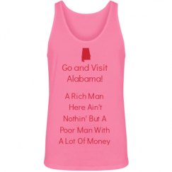 Unisex Jersey Neon Tank Top