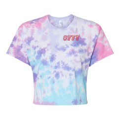 Women's Tie Dye Crop Top Tee