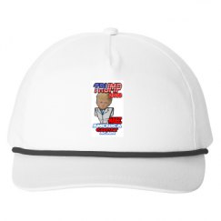 Snapback Five-Panel Rope Hat