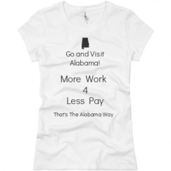 Ladies Slim Fit Basic Promo Jersey Tee