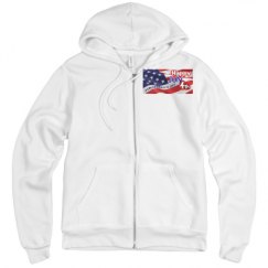 Unisex Fleece Full Zip Midweight Hoodie