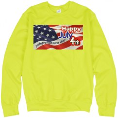 Unisex Neon Crewneck Sweatshirt