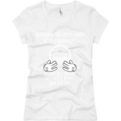 Ladies Slim Fit Basic Promo Jersey Tee