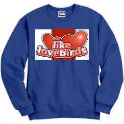 Unisex Film and Foil Crewneck Sweatshirt