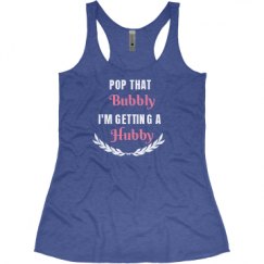 Ladies Slim Fit Super Soft Racerback Triblend Tank