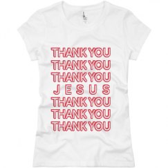 Ladies Slim Fit Basic Promo Jersey Tee