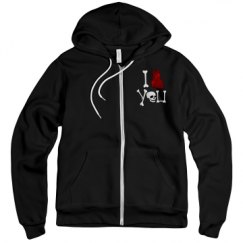 Unisex Fleece Full Zip Midweight Hoodie