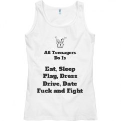 Ladies Semi-Fitted Basic Promo Tank