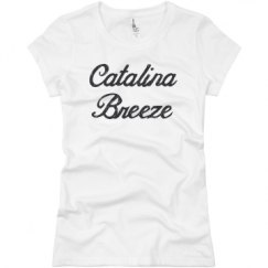 Ladies Slim Fit Basic Promo Jersey Tee