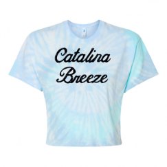 Women's Tie Dye Crop Top Tee