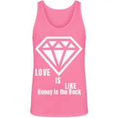 Unisex Jersey Neon Tank Top