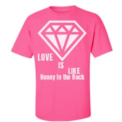 Unisex Ultra Cotton Safety Neon Crewneck Tee